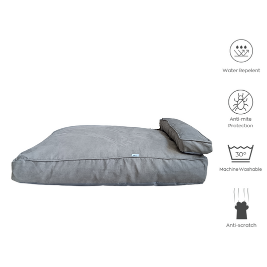 Cama Contour - Cinza Rhino