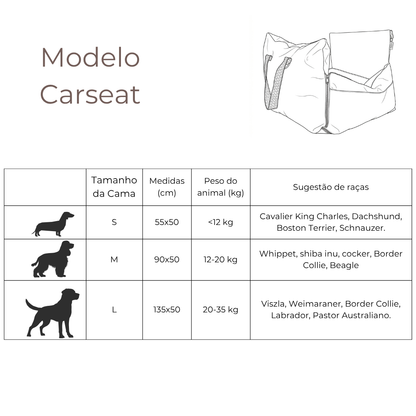 CarSeat Comfort - Moka