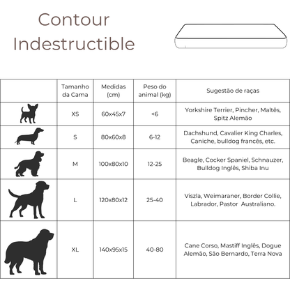 Cama Contour (almost) Indestructible - Titamium Gray
