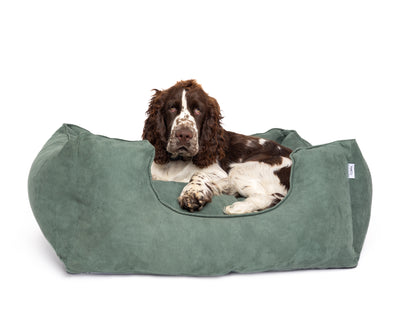 Cama Box - Verde Oliva